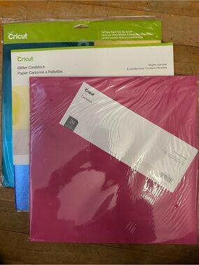 Craft Supplies-  Cricut For Newbies book with a Cricut Sampler Packs